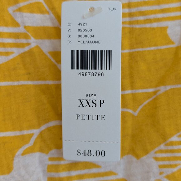 NWT Anthropologie Conversation Tee in Come Sail Away - Picture 7 of 7